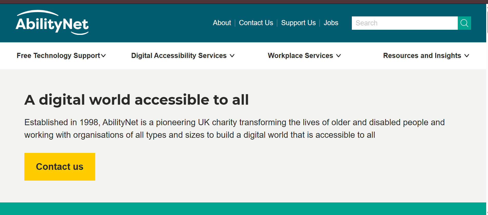 AbilityNet – Digital Accessibility Charity
