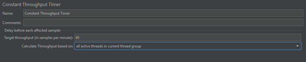 Constant Throughput Timer Configuration4