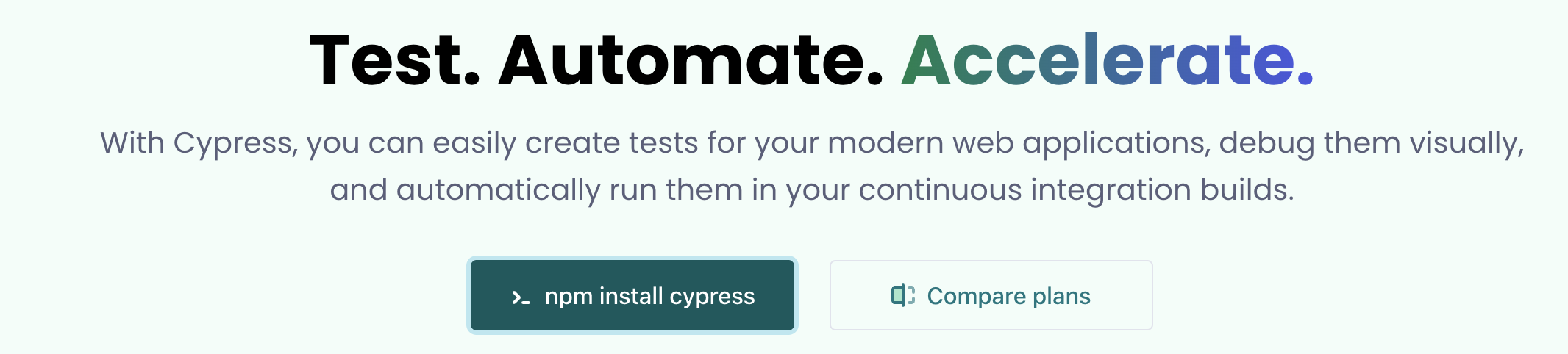 Cypress Installation from Official Site