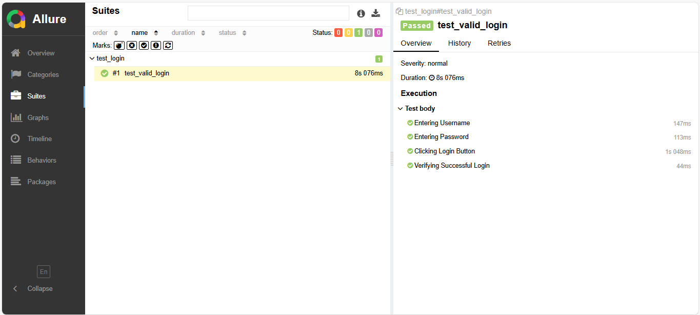 Generating Advanced Test Reports with Allure
