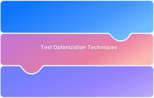 Key Test Optimization Techniques
