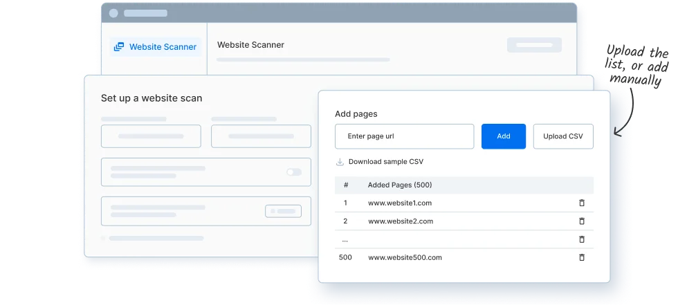 Scan any number of pages— anytime, in just a few clicks