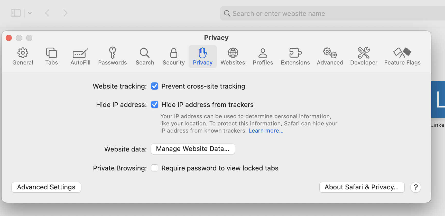 Select Settings and Privacy