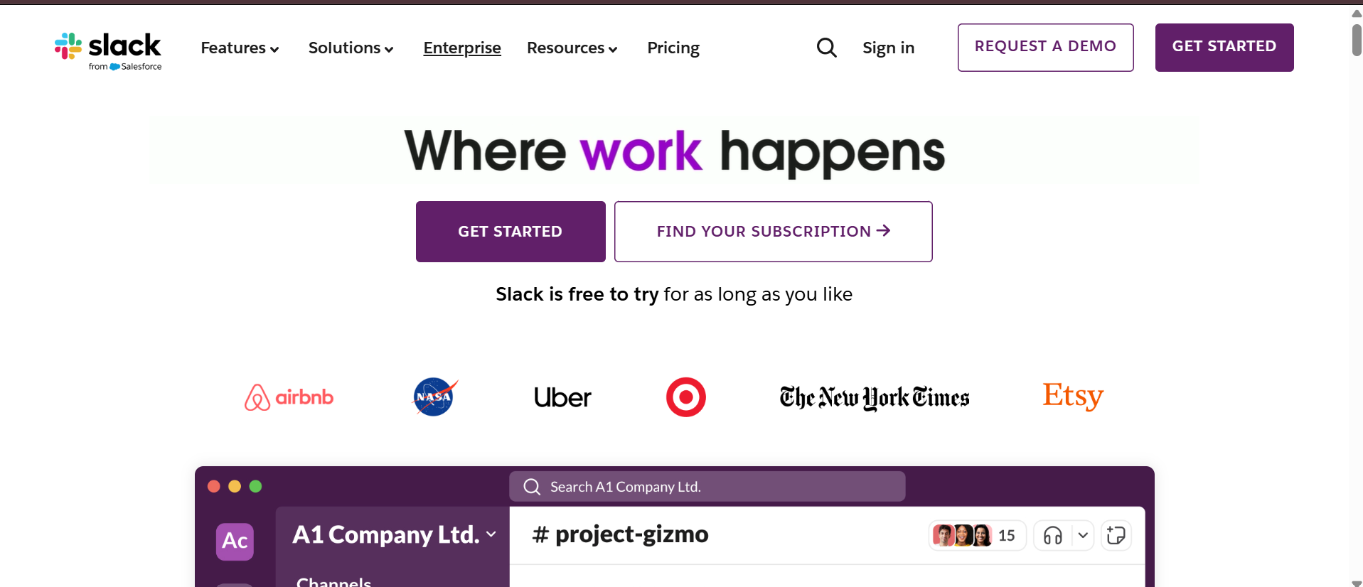 Slack – Communication Platform