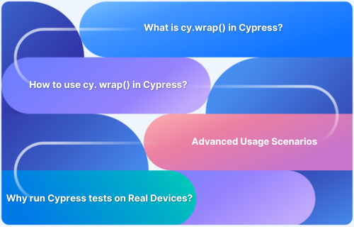 Using Cy.wrap in Cypress