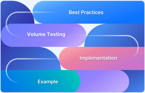 Volume Testing