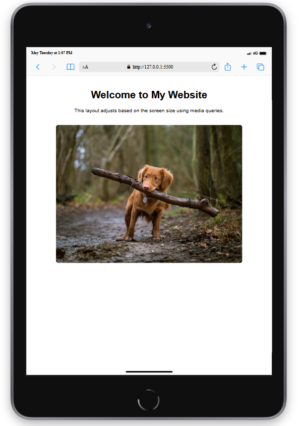 responsive tablet 