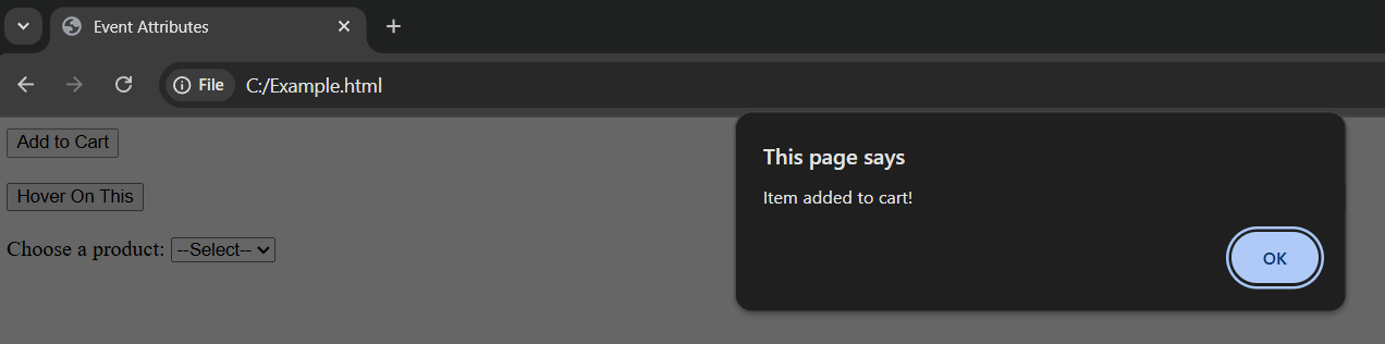 Ways to Call JavaScript Functions in HTML Using HTML Event Attribute