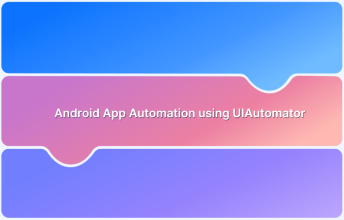 Android App Automation using UlAutomator