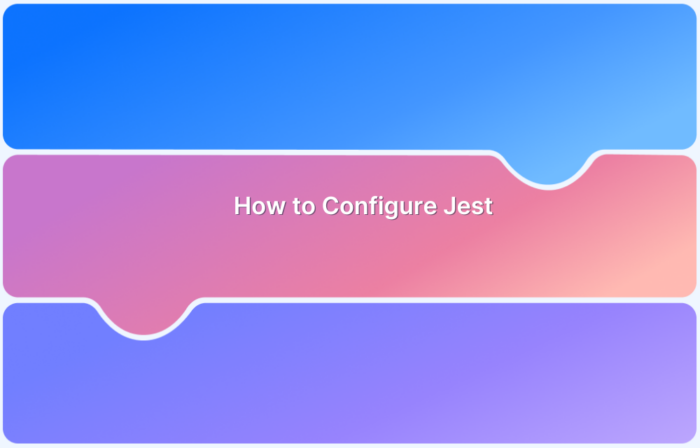 How to Configure Jest