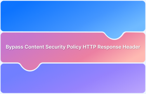 Learn & bypass Content Security Policy HTTP Response Header