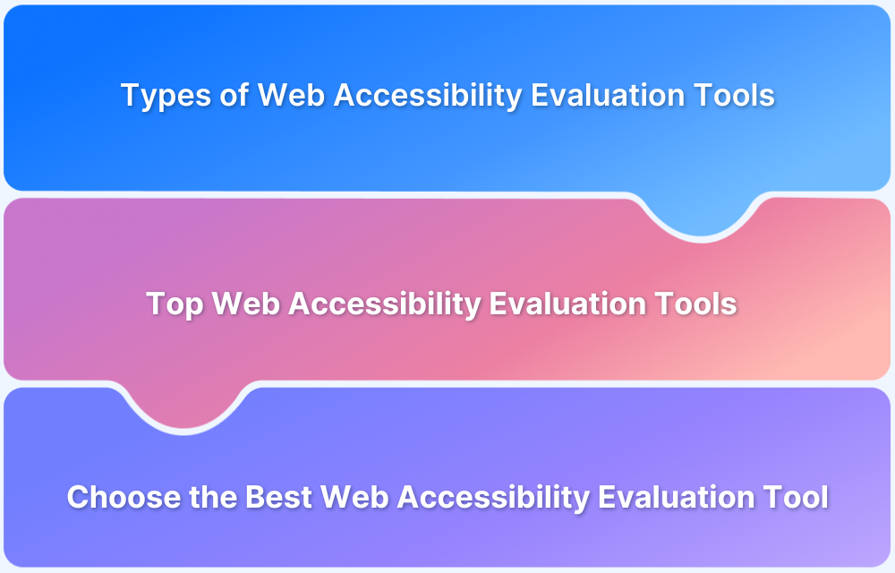 Web Accessibility Evaluation Tools