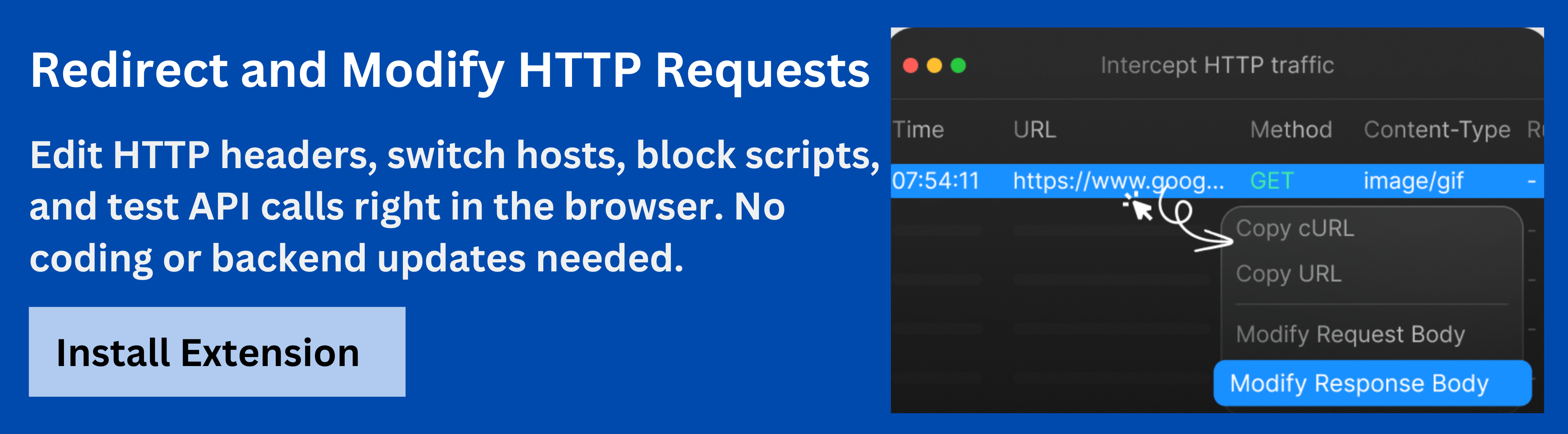 HTTP Interceptor banner