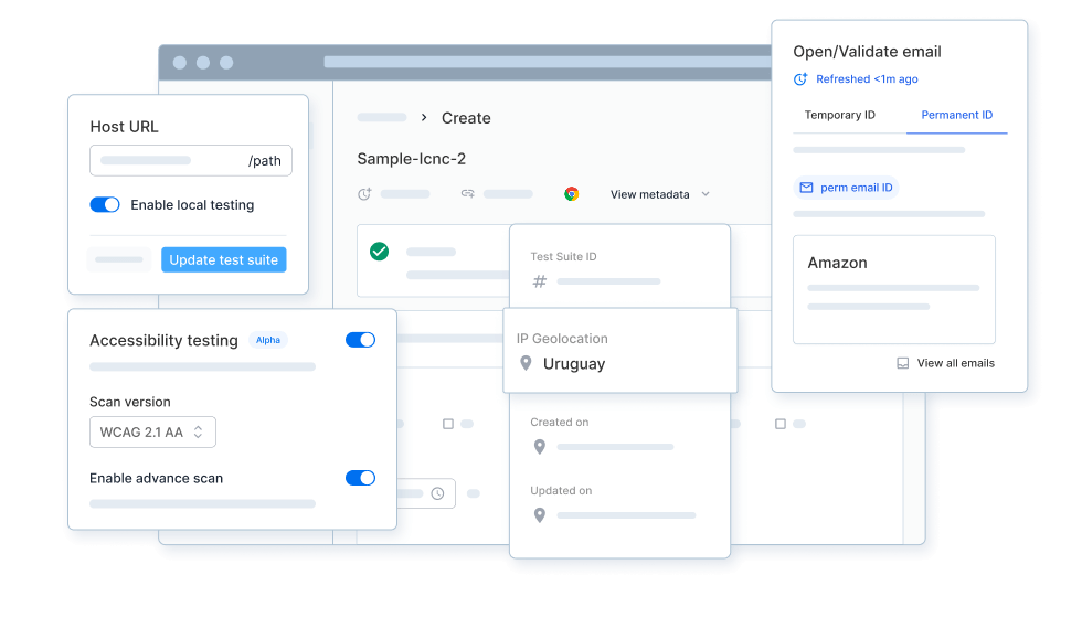 Achieve comprehensive coverage with advanced testing types