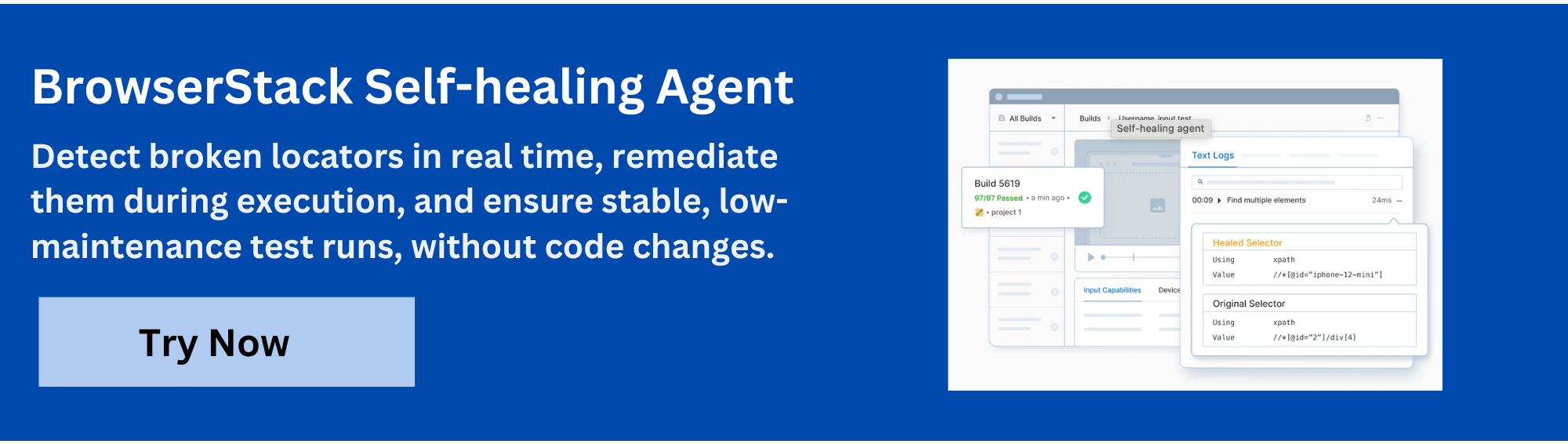 Self Healing Agent