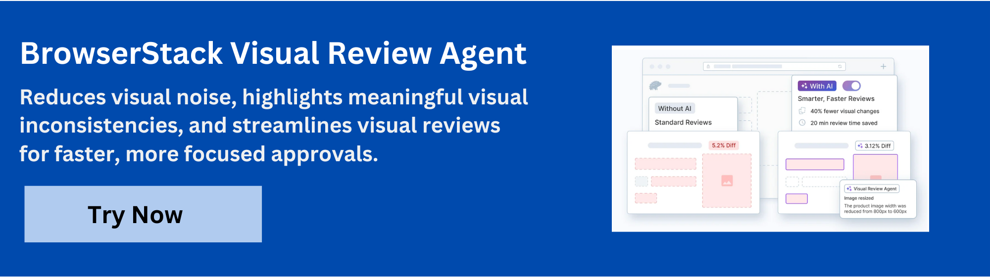 Visual review agent