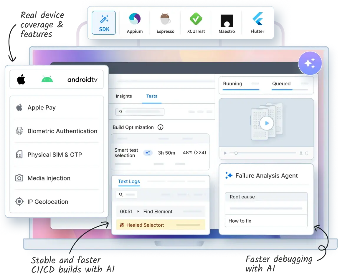 Automated mobile app testing on real devices Updated