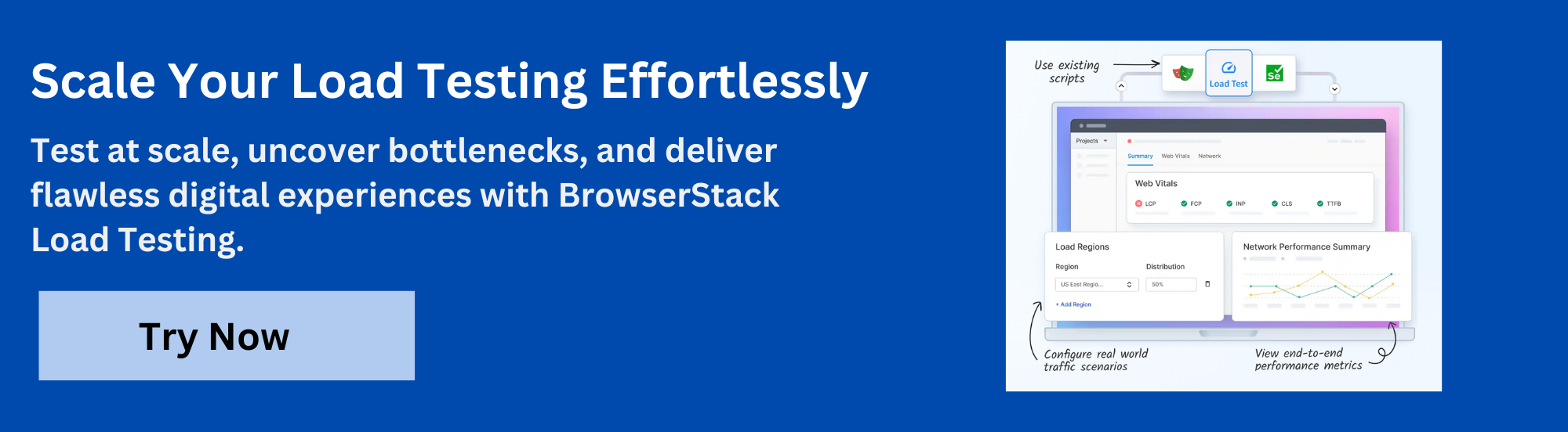BrowserStack Load Testing