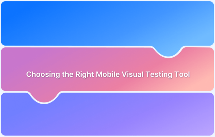 Best Mobile Visual Testing Tools in 2025