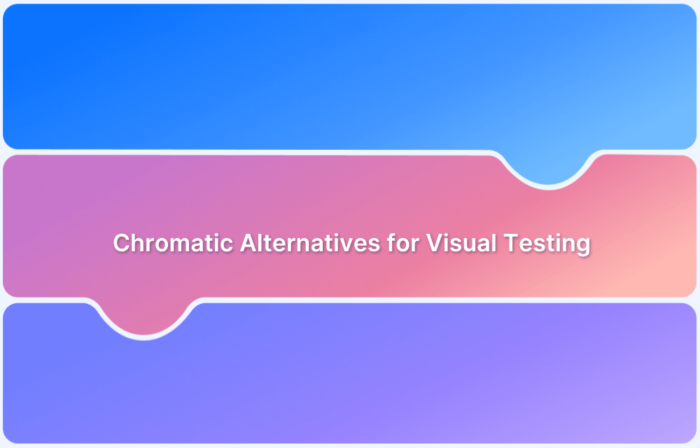 Chromatic Alternatives for Visual Testing