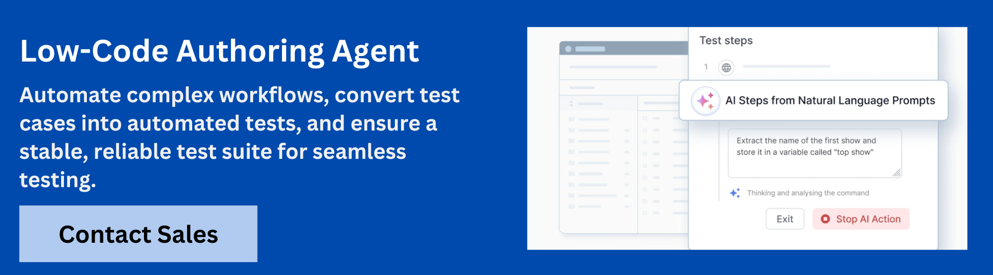 Low Code Authoring Agents
