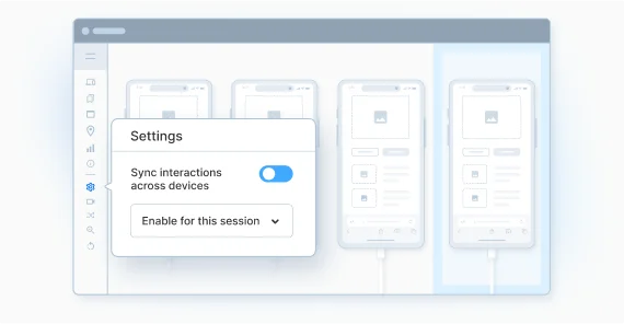 Multi-device testing