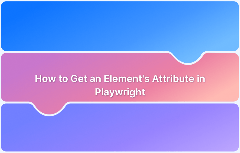 How to Get an Element's Attribute in Playwright