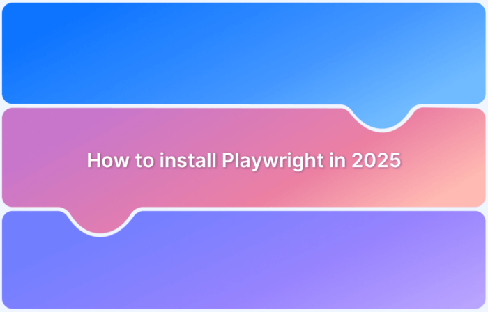 How to install Playwright in 2025