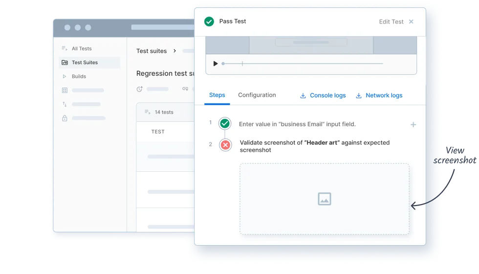 Easily edit your test to ensure adaptability and robustness