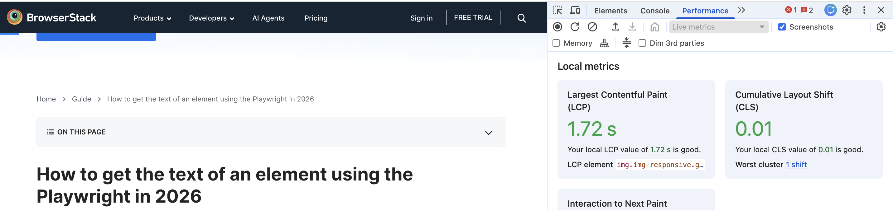 Inspect Elements on Chrome Mac Step 4