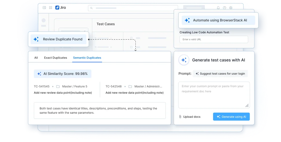 Out-of-the-box test case templates