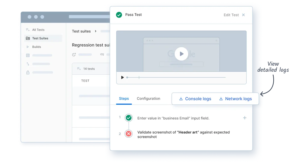 Control your test flow with configurable failures
