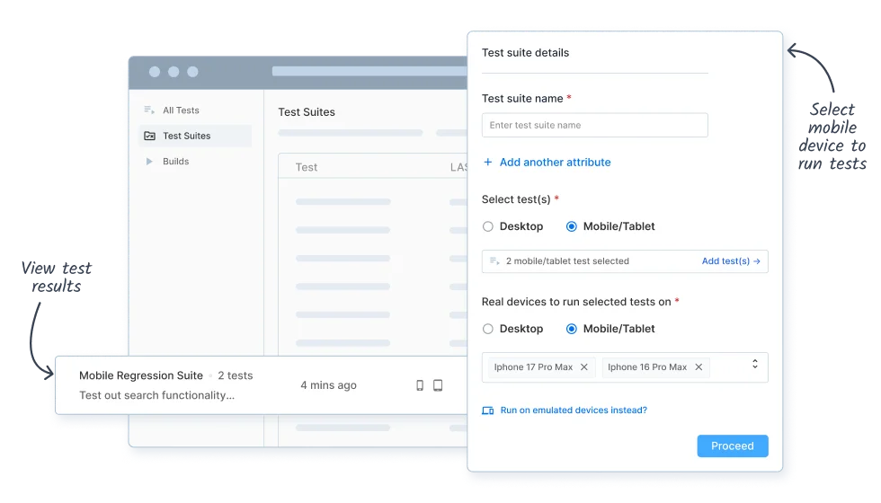 Achieve comprehensive coverage with advanced testing types