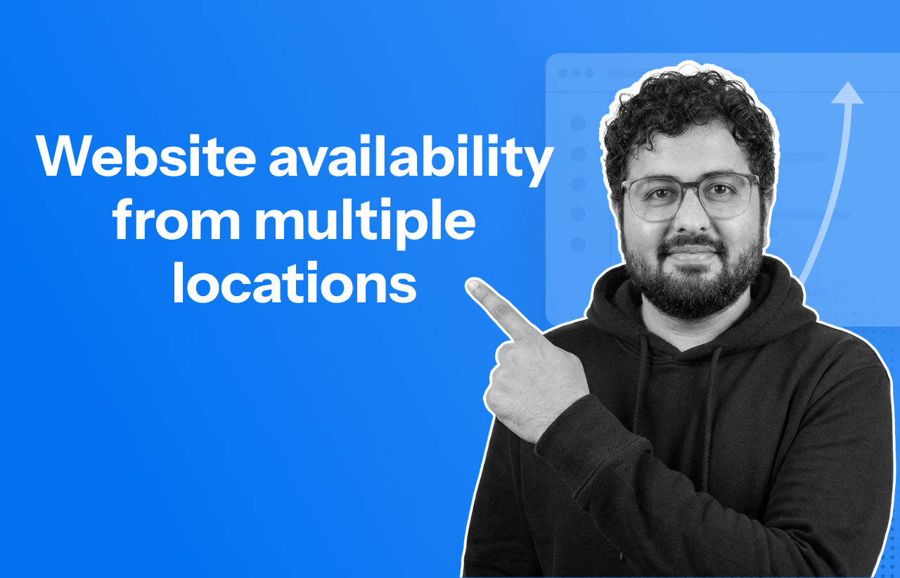 How to check website availability from multiple locations
