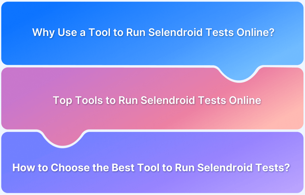 Top Tools to Run Selendroid Tests in 2026