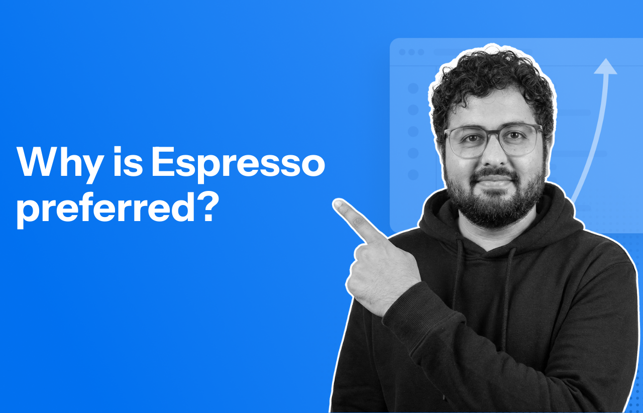 Why is Espresso preferred for Android UI Testing